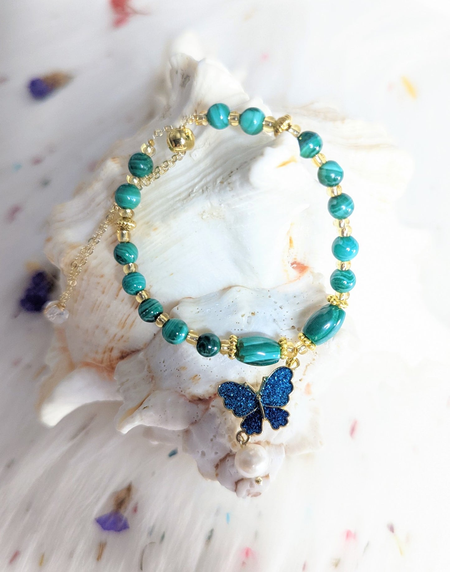 Malachite bracelet only