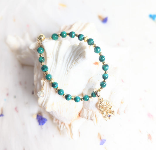 Malachite bracelet only