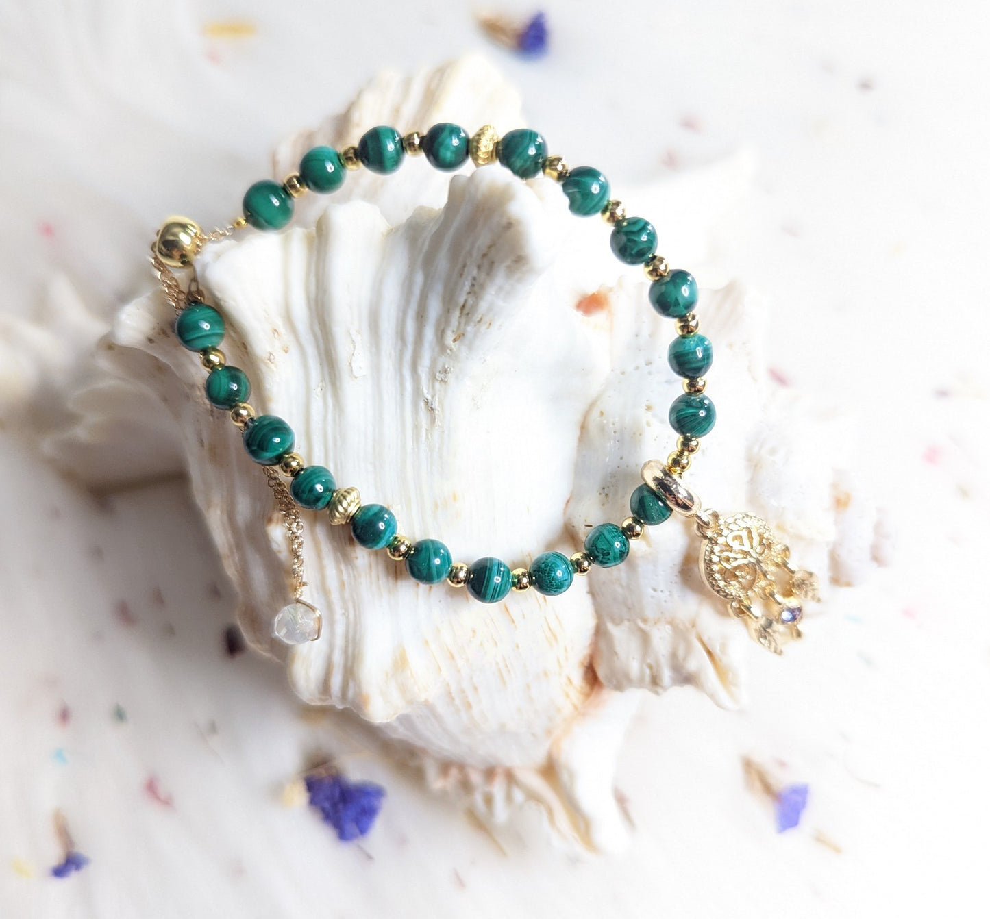 Malachite bracelet only