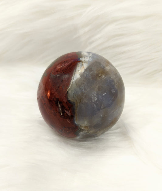 656g, Ocean Jasper Sphere