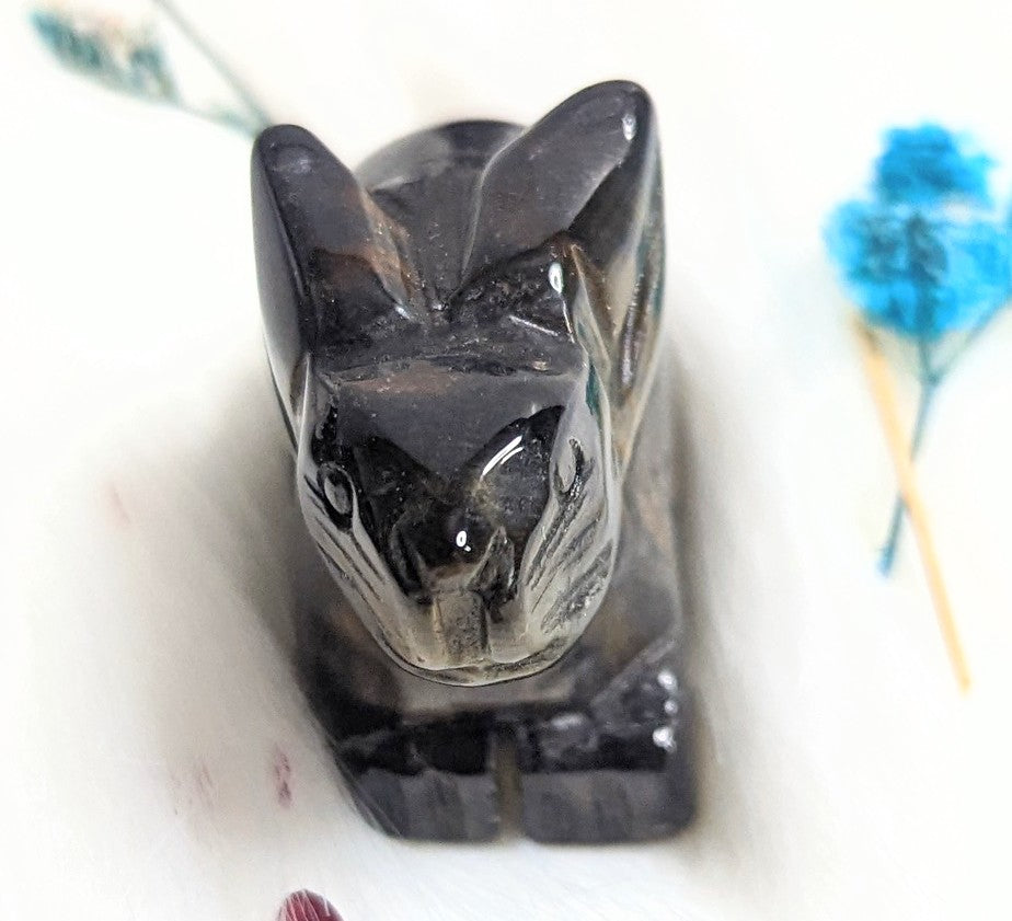 1.5 inches Rabbit Carvings